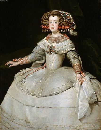 Diego Velazquez Infanta Maria Theresa, daughter of Philip IV of Spain, wife of Louis XIV of France